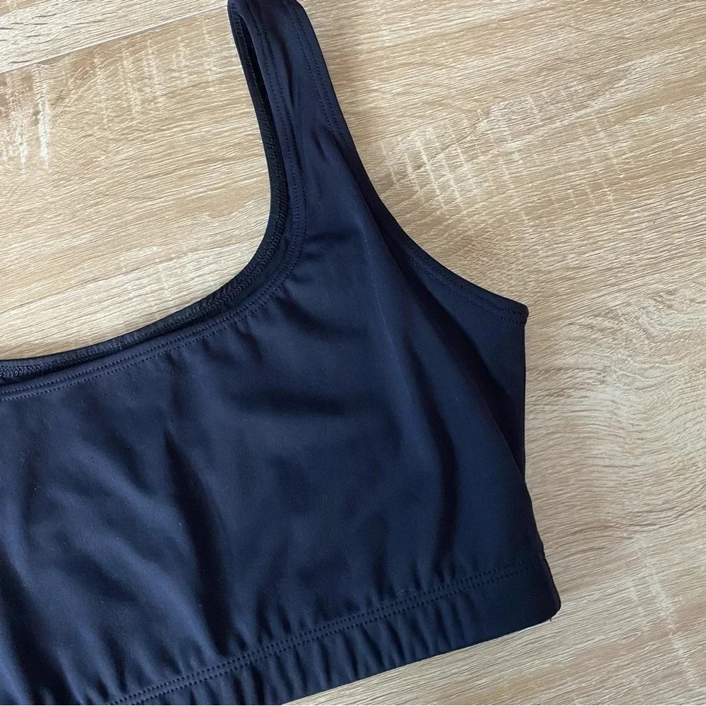 Year Of Ours Black Go To Cami Camisole Sports Bra Women's Size Small